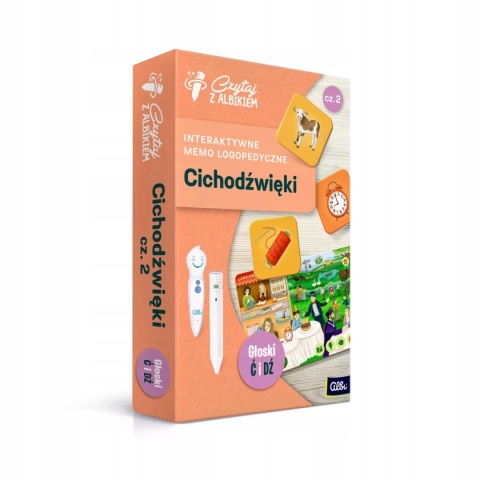 Czytaj Z Albikiem Gra Memo Logopedyczne Cichodźwięki cz. 2 Albi