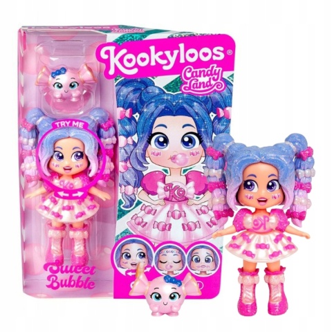 Kookyloos Laleczka Candy Land Sweet Bubble