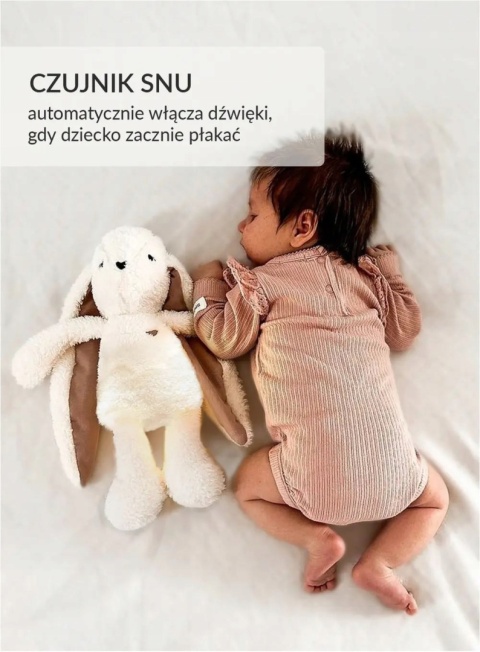 Szumisie Szumiś Królik Beżowy 7w1 Przytulanka Aplikacja Lampka