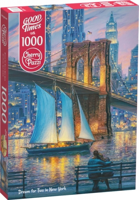 CherryPazi Puzzle Dream For Two in New York 1000 elementów