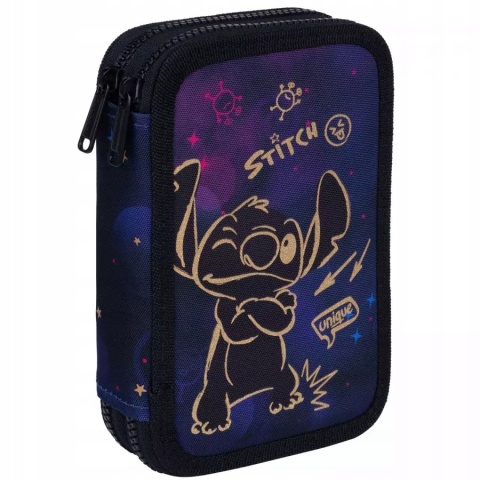 Coolpack Piórnik Dwukomorowy Wyposażeniem Jumper 2 Disney Gold Stitch
