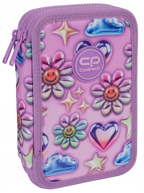 Coolpack Piórnik Dwukomorowy z Wyposażeniem Jumper 2 Balloons F066970