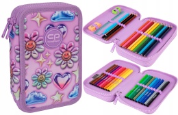 Coolpack Piórnik Dwukomorowy z Wyposażeniem Jumper 2 Balloons F066970