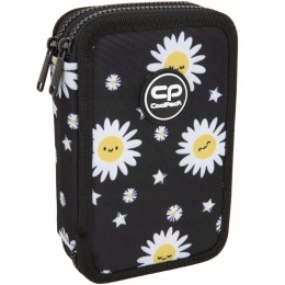 Coolpack Piórnik Dwukomorowy Wyposażeniem Jumper 2 Daisy Black F066817