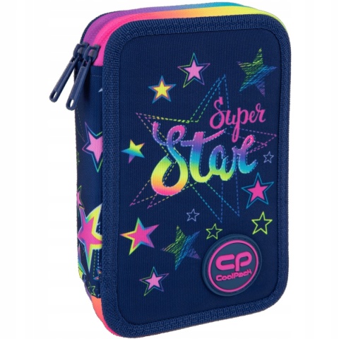 Coolpack Piórnik Dwukomorowy z Wyposażeniem Jumper 2 Stars F066960