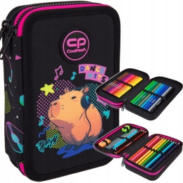 Coolpack Piórnik Dwukomorowy Wyposażeniem Jumper2 Capybara Music F6961