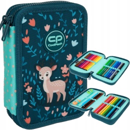Coolpack Piórnik Dwukomorowy z Wyposażeniem Jumper 2 Deer F066962