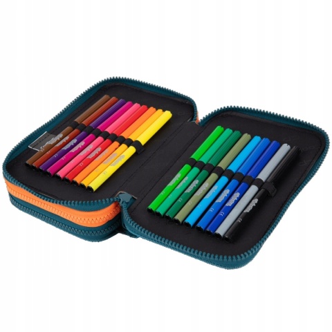 Coolpack Piórnik Trzykomorowy Wyposażeniem Jumper 3 Bear F067968
