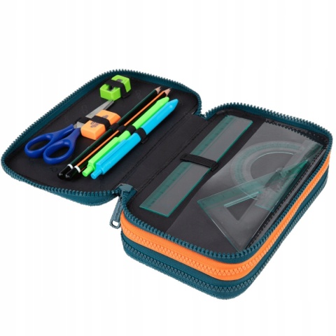 Coolpack Piórnik Trzykomorowy Wyposażeniem Jumper 3 Bear F067968