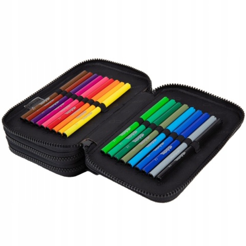 Coolpack Piórnik Trzykomorowy Wyposażeniem Jumper 3 Buddy F067959