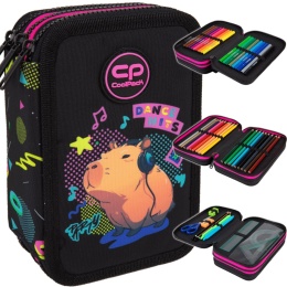 Coolpack Piórnik Trzykomorowy Wyposażeniem Jumper3 Capybara Music F961