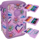 Coolpack Piórnik Trzykomorowy Wyposażeniem Jumper 3 Balloons F067970