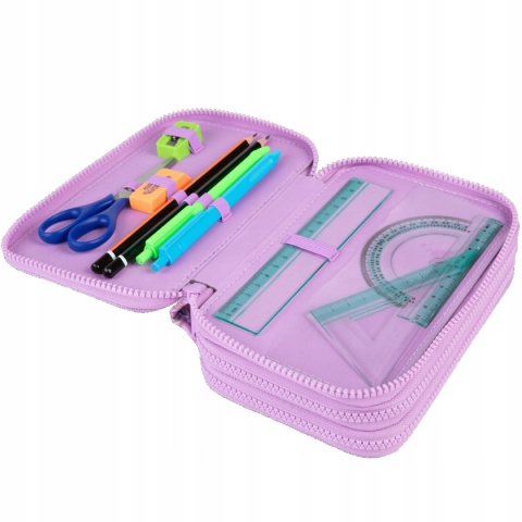 Coolpack Piórnik Trzykomorowy Wyposażeniem Jumper 3 Balloons F067970
