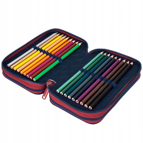 Coolpack Piórnik Trzykomorowy Wyposażeniem Jumper3 Gradient Costa F758