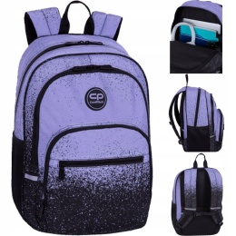 Coolpack Plecak Szkolny Młodzieżowy Alfa Purple Dot F155976
