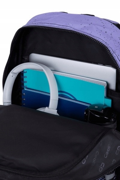 Coolpack Plecak Szkolny Młodzieżowy Alfa Purple Dot F155976