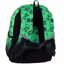 Coolpack Plecak Szkolny dla Klas 1-3 Jerry Game Over Green F029969