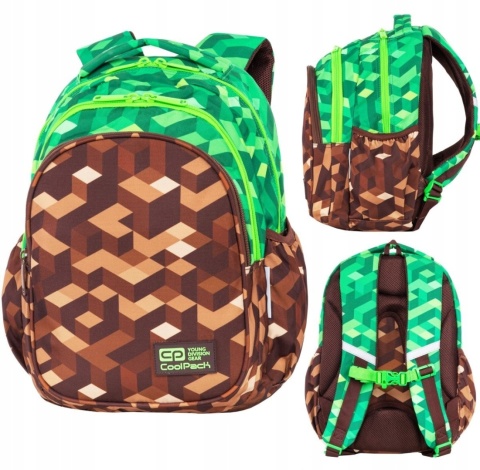 Coolpack Plecak Szkolny dla Klas 1-3 Jerry City Jungle C29199