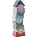 Cubika Drewniana Balansująca Wieżyczka LD-24 Pastelowa 16112