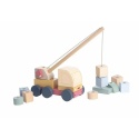 Cubika Drewniany Dźwig Pastelowy 15917