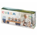 Cubika Drewniany Tir z Samochodami Pastelowy 15924