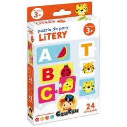 CzuCzu Puzzle do Pary Litery 3+ 92382