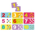 CzuCzu Puzzle do Pary Cyfry 3+ 92375