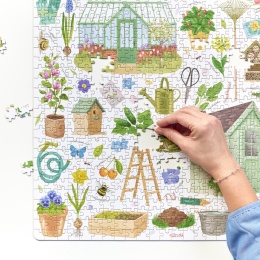 CzuCzu Puzzlove Puzzle Rodzinne Ogródki Działkowe 1000 elementów 94584
