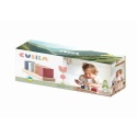Cubika Drewniany Sorter Prostokątny LSG 5 Pastelowy 18m+ 15863