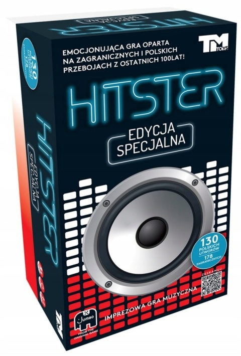 Hitster Edycja Specjalna Imprezowa Muzyczna Gra Towarzyska JUM0599