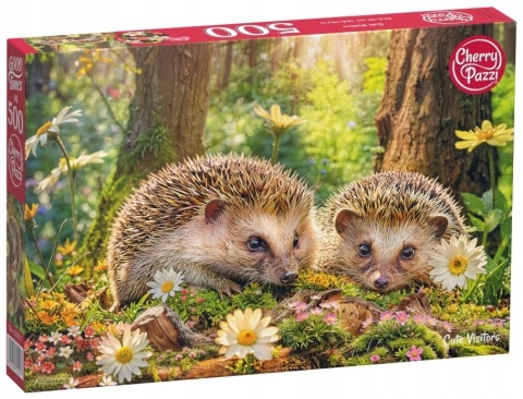 CherryPazi Puzzle Cute Visitors 500 elementów