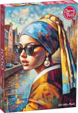 CherryPazi Puzzle Girl with a Pearl 1000 elementów