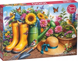 CherryPazi Puzzle Golden Boots Blooming Roots 1000 elementów