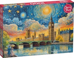 CherryPazi Puzzle Impressionist Sky Over London 1000 elementów