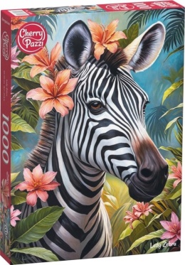 CherryPazi Puzzle Lady Zebra 1000 elementów
