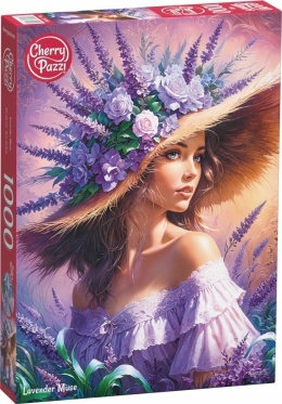 CherryPazi Puzzle Lavender Muse 1000 elementów