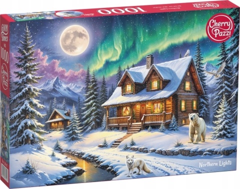 CherryPazi Puzzle Northern Lights 1000 elementów