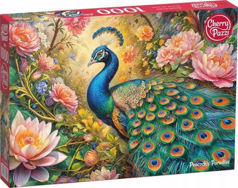 CherryPazi Puzzle Peacock s Paradise 1000 elementów
