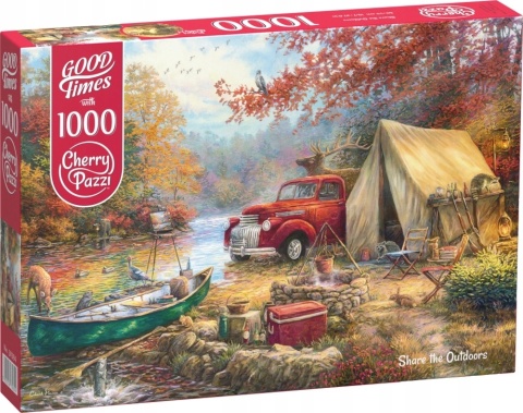 CherryPazi Puzzle Share The OutDoors 1000 elementów