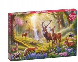 CherryPazi Puzzle The Forest Heart 500 elementów