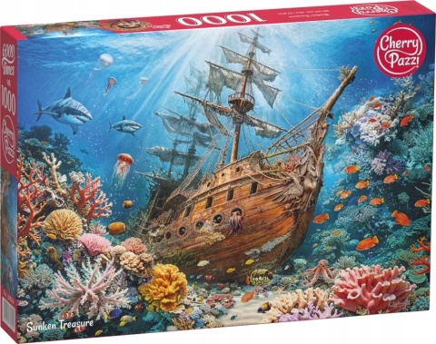 CherryPazi Puzzle Sunken Treasure 1000 elementów