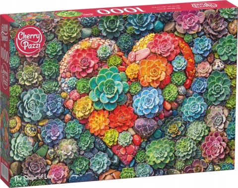 CherryPazi Puzzle The Shape of Love 1000 elementów