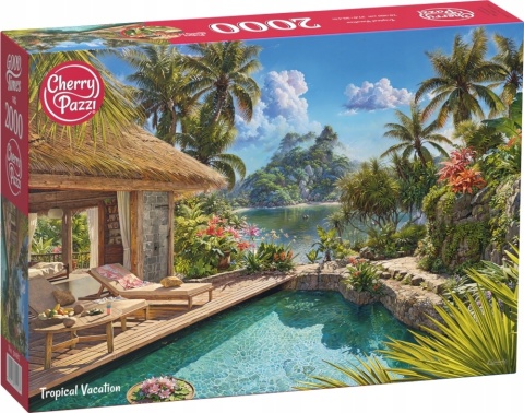 CherryPazi Puzzle Tropical Vacation 2000 elementów