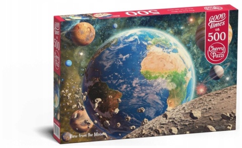 CherryPazi Puzzle View From The Moon 500 elementów