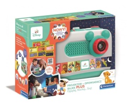 Clementoni Projektor Opowiadacz Bajek Plus Lampka dla Dzieci Disney