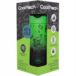 Coolpack Bidon na Wodę GameOver Gradient Green 350ml Bono Z10969
