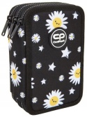 Coolpack Piórnik Trzykomorowy Wyposażeniem Jumper 3 Daisy Black F067817