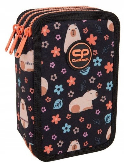 Coolpack Piórnik Trzykomorowy Wyposażeniem Jumper 3 Capybara F067937