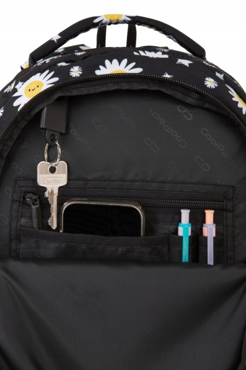 Coolpack Plecak Szkolny dla Klas 1-3 Jerry Daisy Black F029817