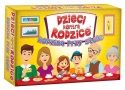 Gra Dzieci Kontra Rodzice Rodzina przy Stole Kangur